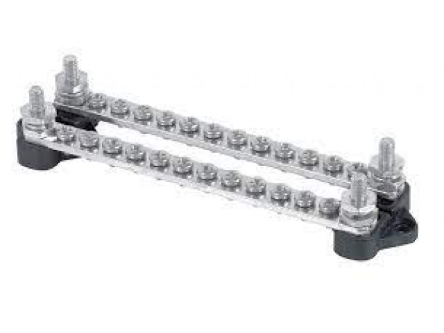 BEP BB-12W-2NC / Çıplak Bara bus bar 24 Vida 4 Saplamalı - BB-12W-2NC